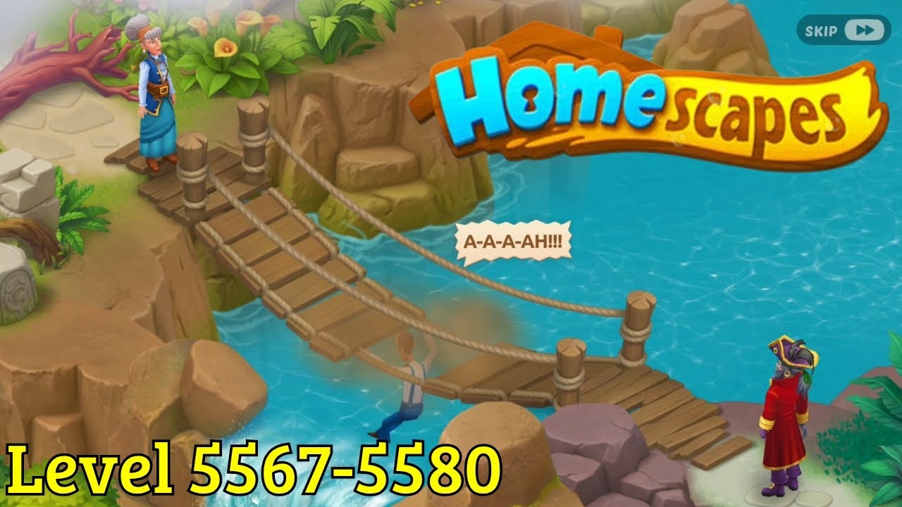Gameplay Homescapes Level 5567-5580