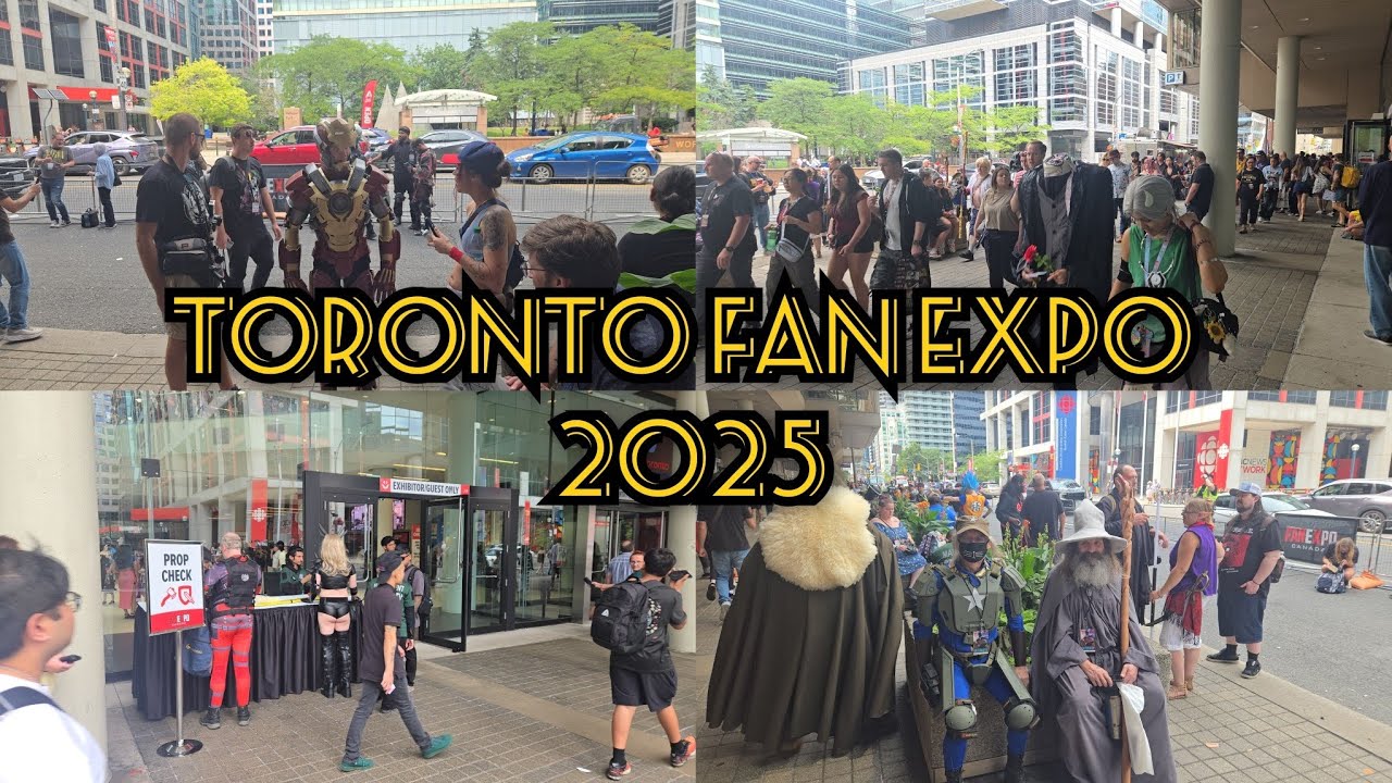 Walking the Streets Outside Fan Expo Toronto 2025: A Look at the Costumes