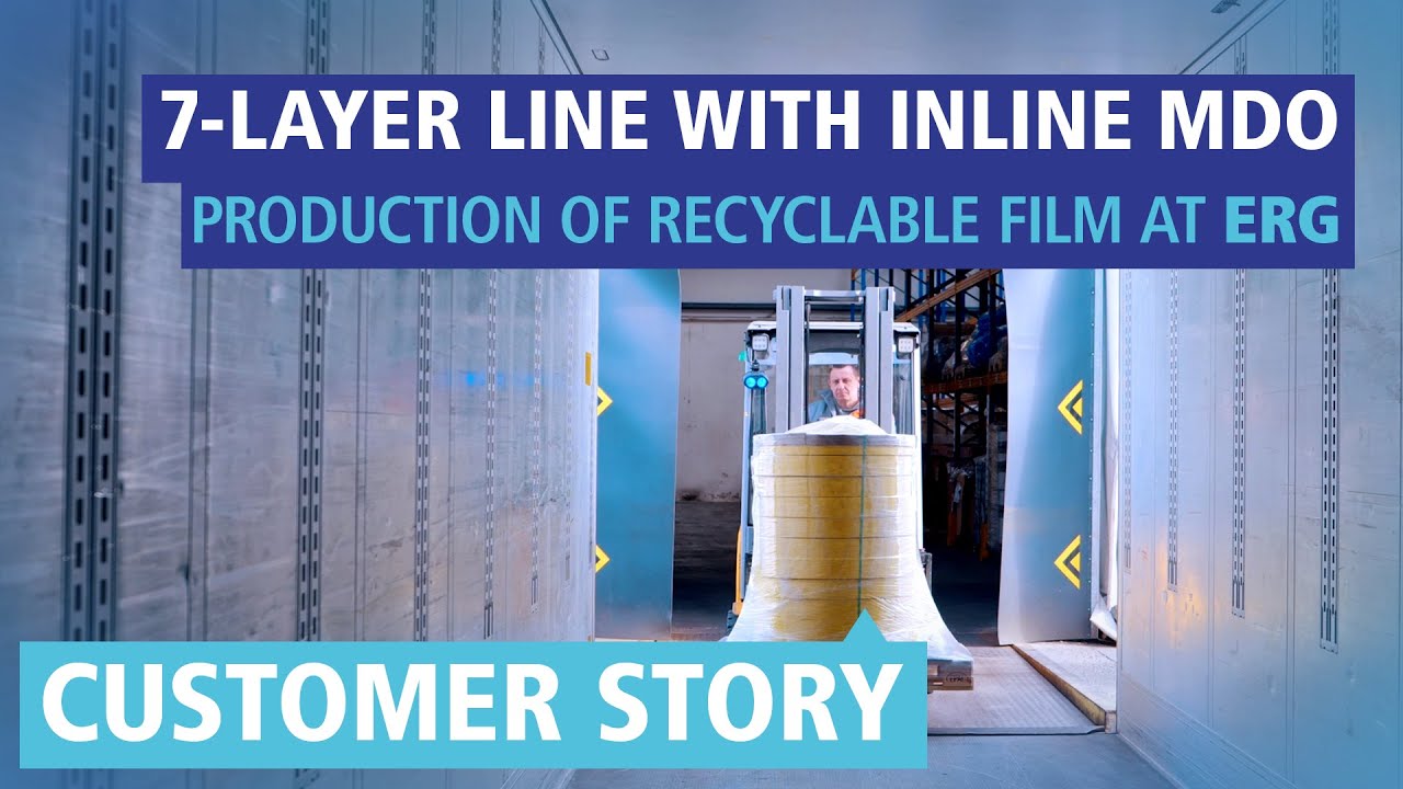 7-layer line with inline MDO at ERG