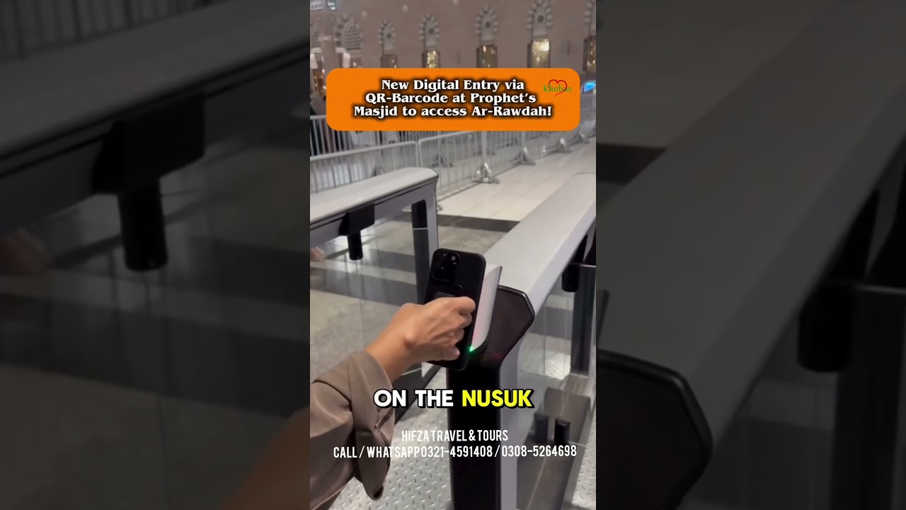 Riaz ul Jannah Permit Via Nusuk App #hifzatravel #madina