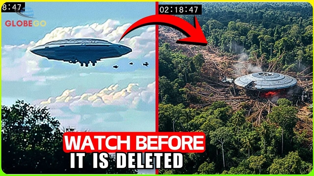 “Something” Dropped Into the Amazon — Terrifying UFO Footage the Authorities Tried to Bury