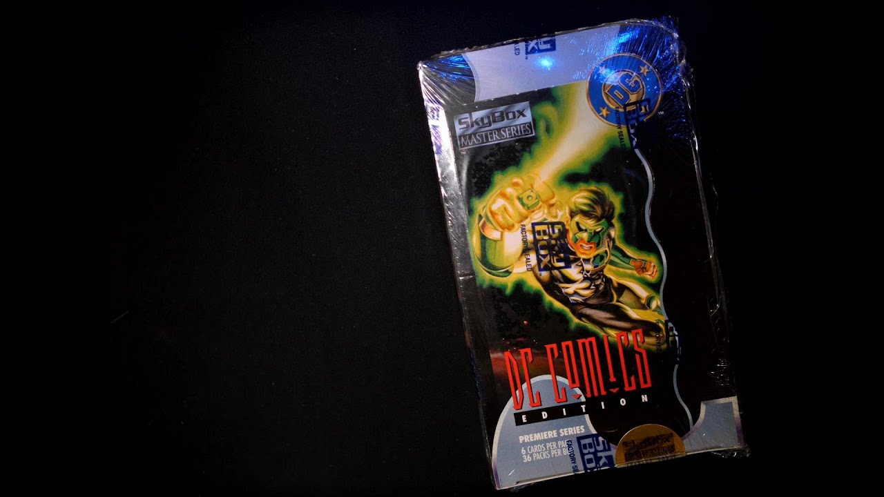 1994 DC Comics Skybox Master Series Box Opening