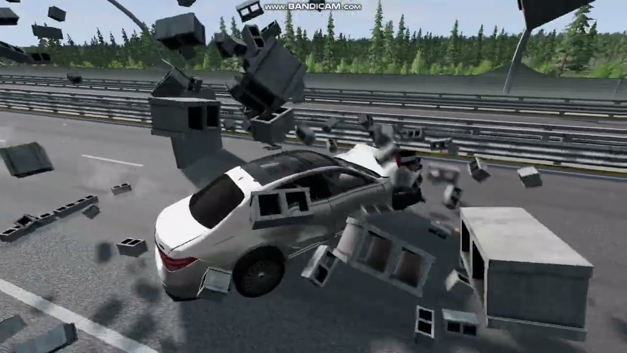 Beaming drive ramp jumping