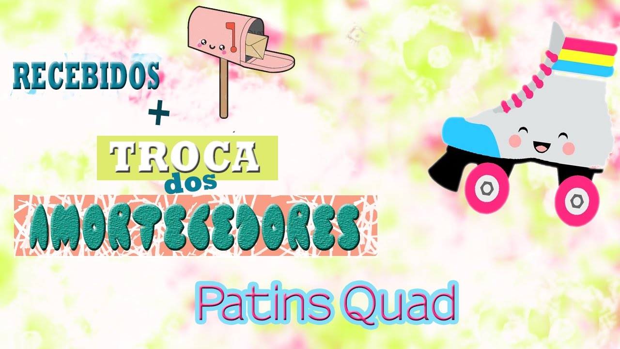 Recebidos Rye + Troca de Amortecedores de Patins Quad/Artístico