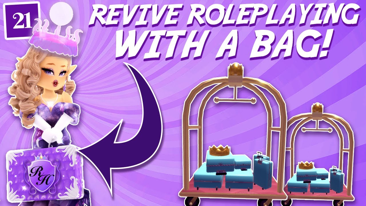 Summoning the Roleplayers in Royale High with a Single Bag Accessory! Advent Day 21