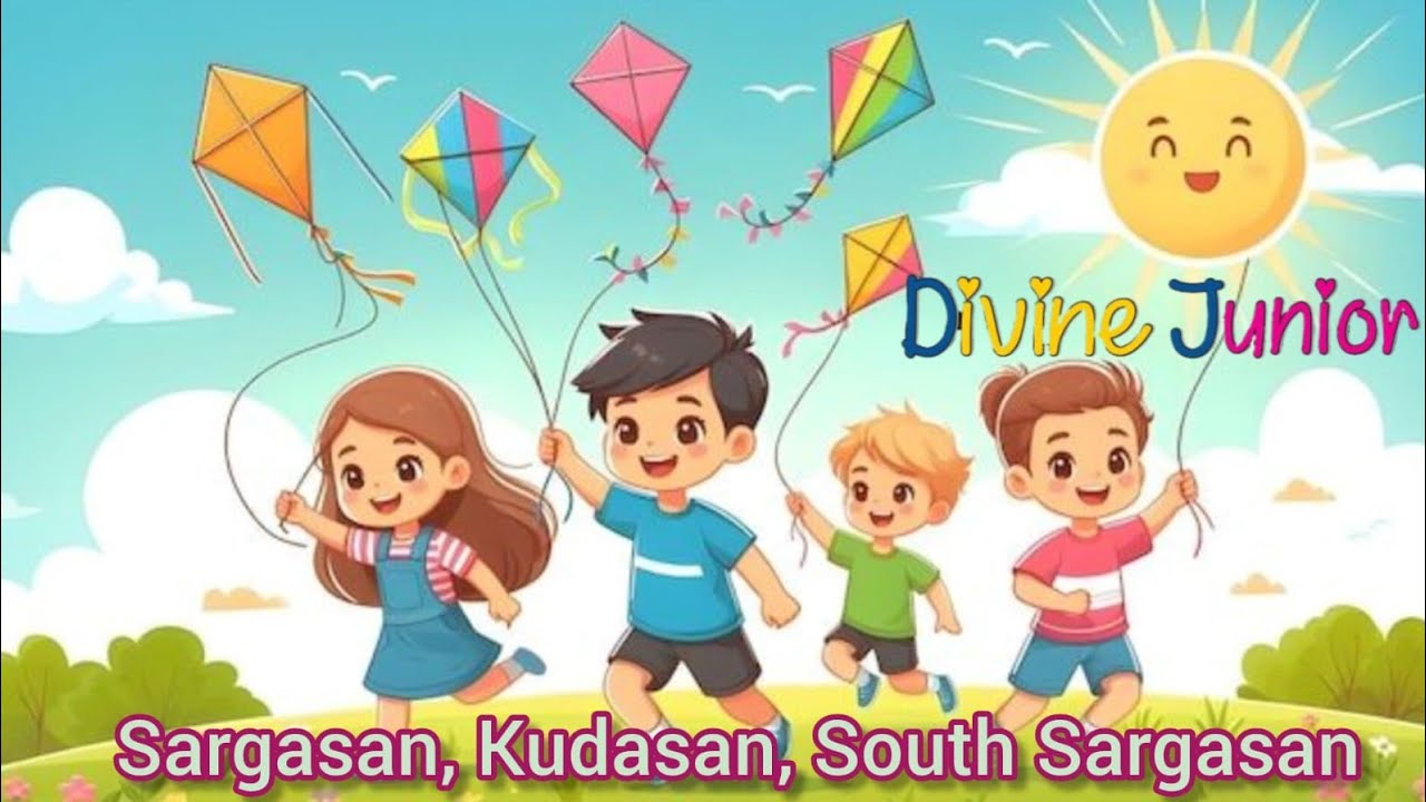 Divine Junior : Uttrayan Celebration : Kids Fun with Kites 🪁🪁