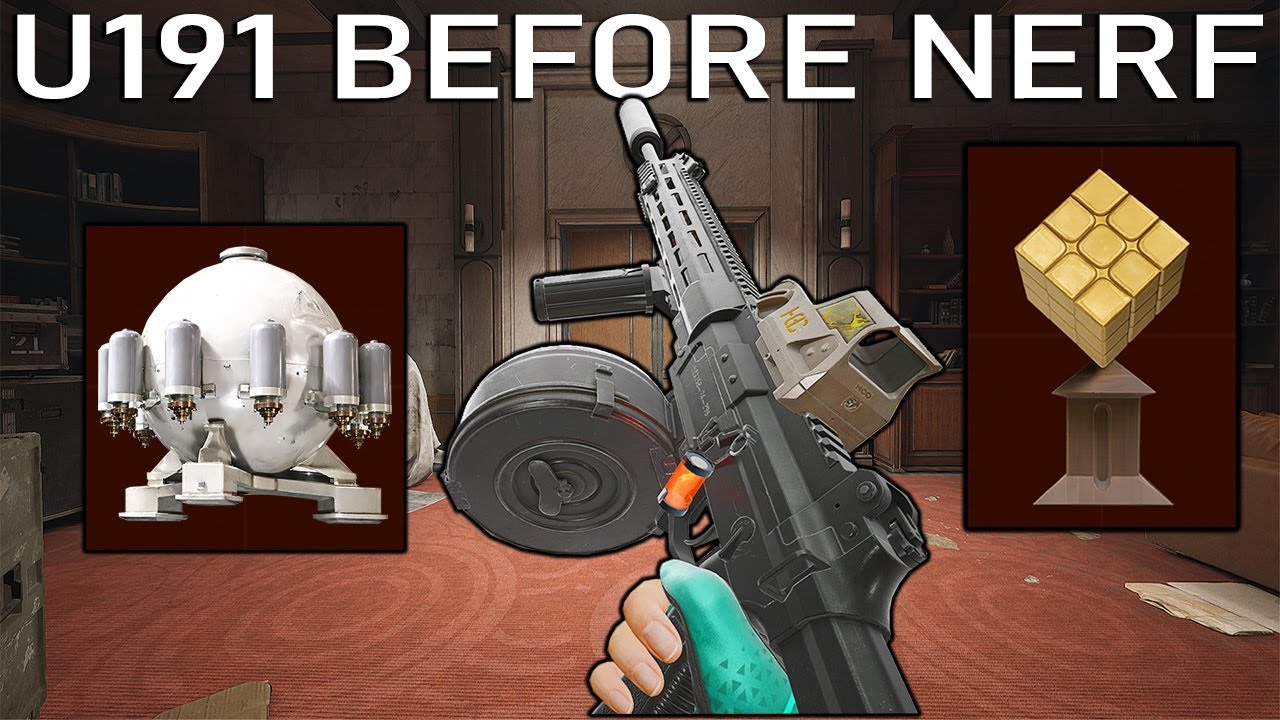 U191 GOT NERFED TODAY WAS IT TOO STRONG - Arena Breakout Infinite SS4
