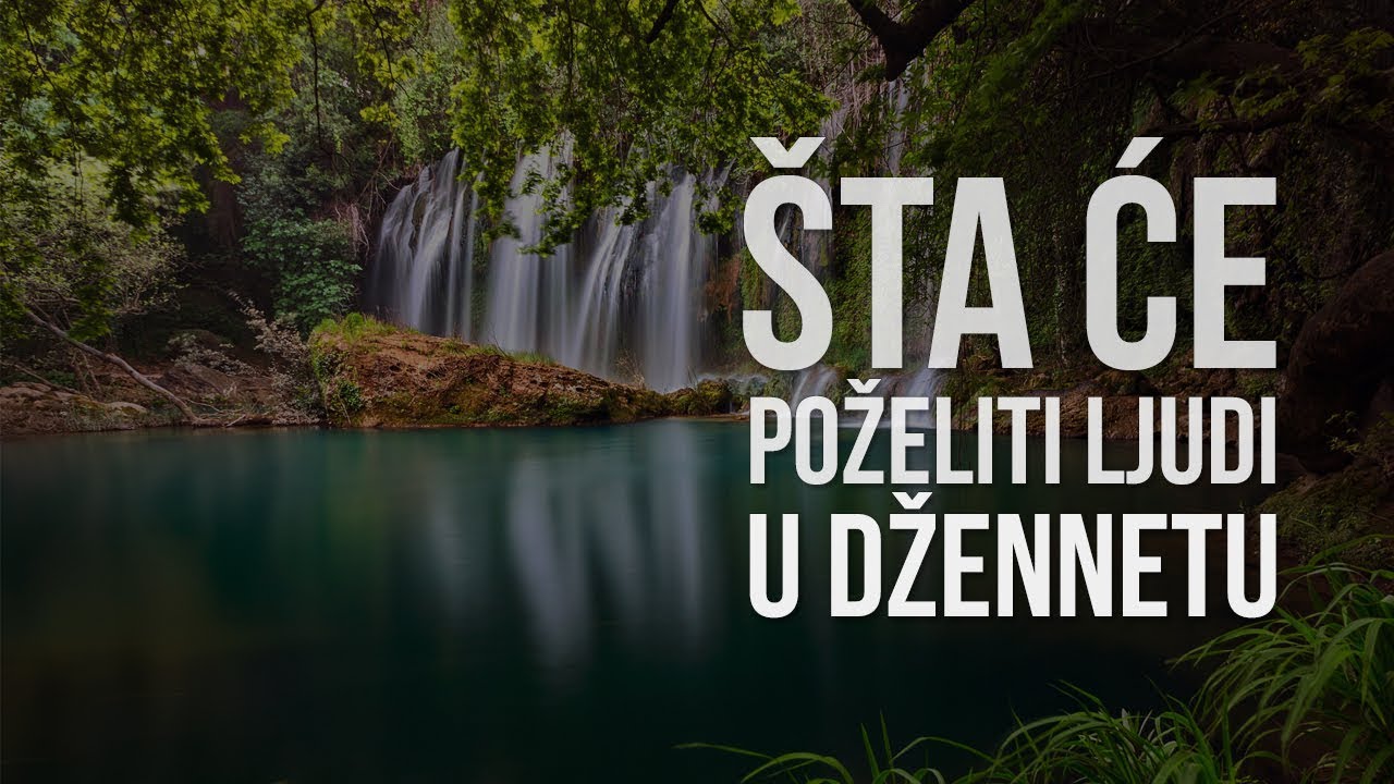 ŠTA ĆE POŽELJETI LJUDI U DŽENNETU - mr. Elvedin Pezić ᴴᴰ┇Tvoj podsjetnik