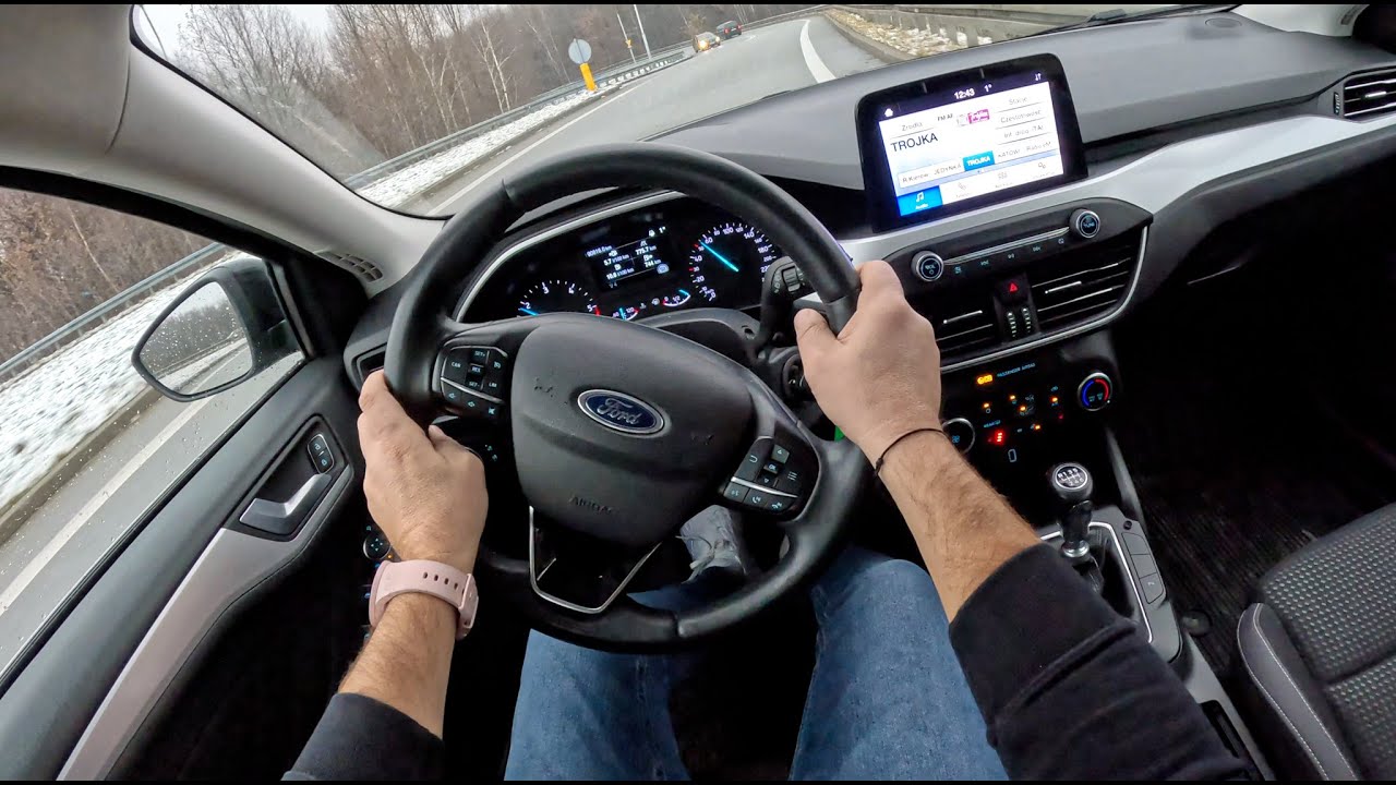 Ford Focus [1.5 120HP] |0-100|POV Test Drive #1502 Joe Black
