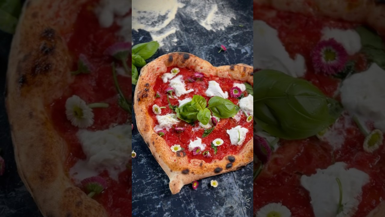 Heart Shaped Pizza Tutorial 🍕&hearts;️