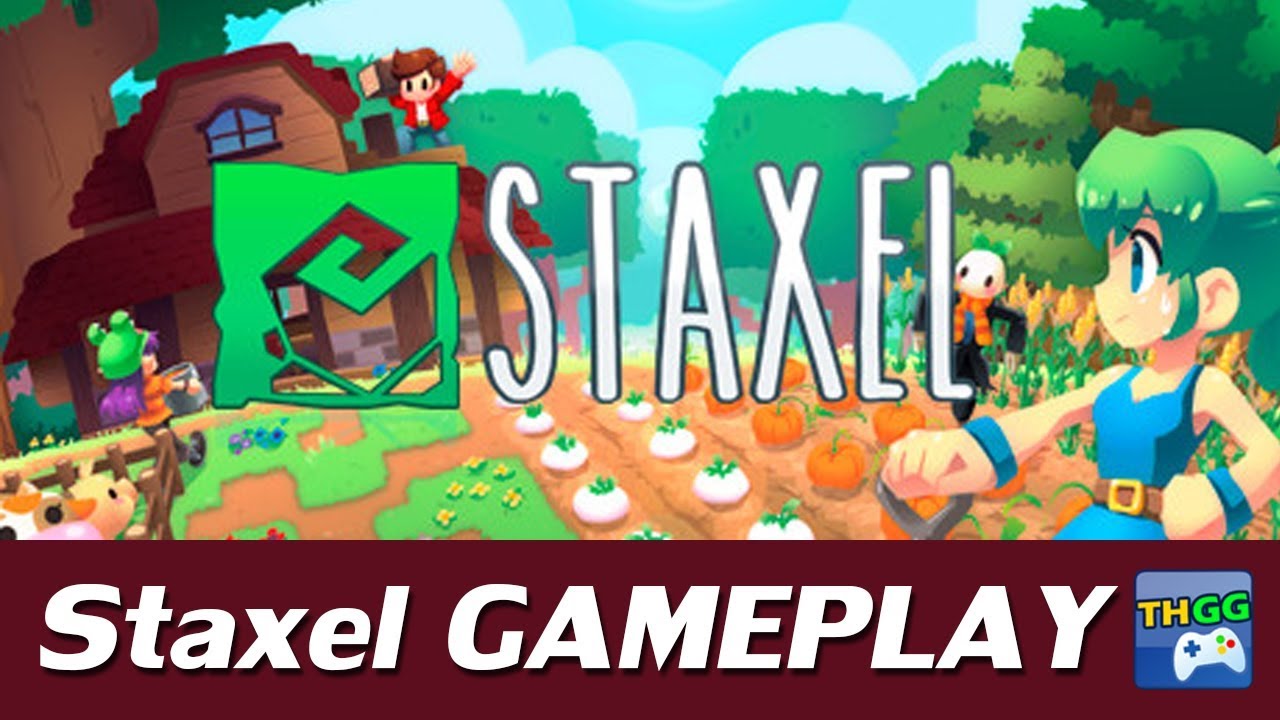 Staxel [Steam/PC] - First Co-op Gameplay