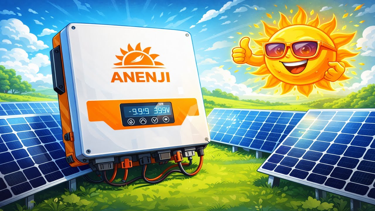 Инвертор ANENJI 4000w 24v Режим подмешивания.