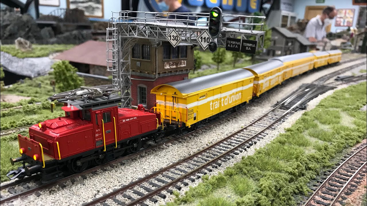 Ee3/3 16370 SBB mit postzug