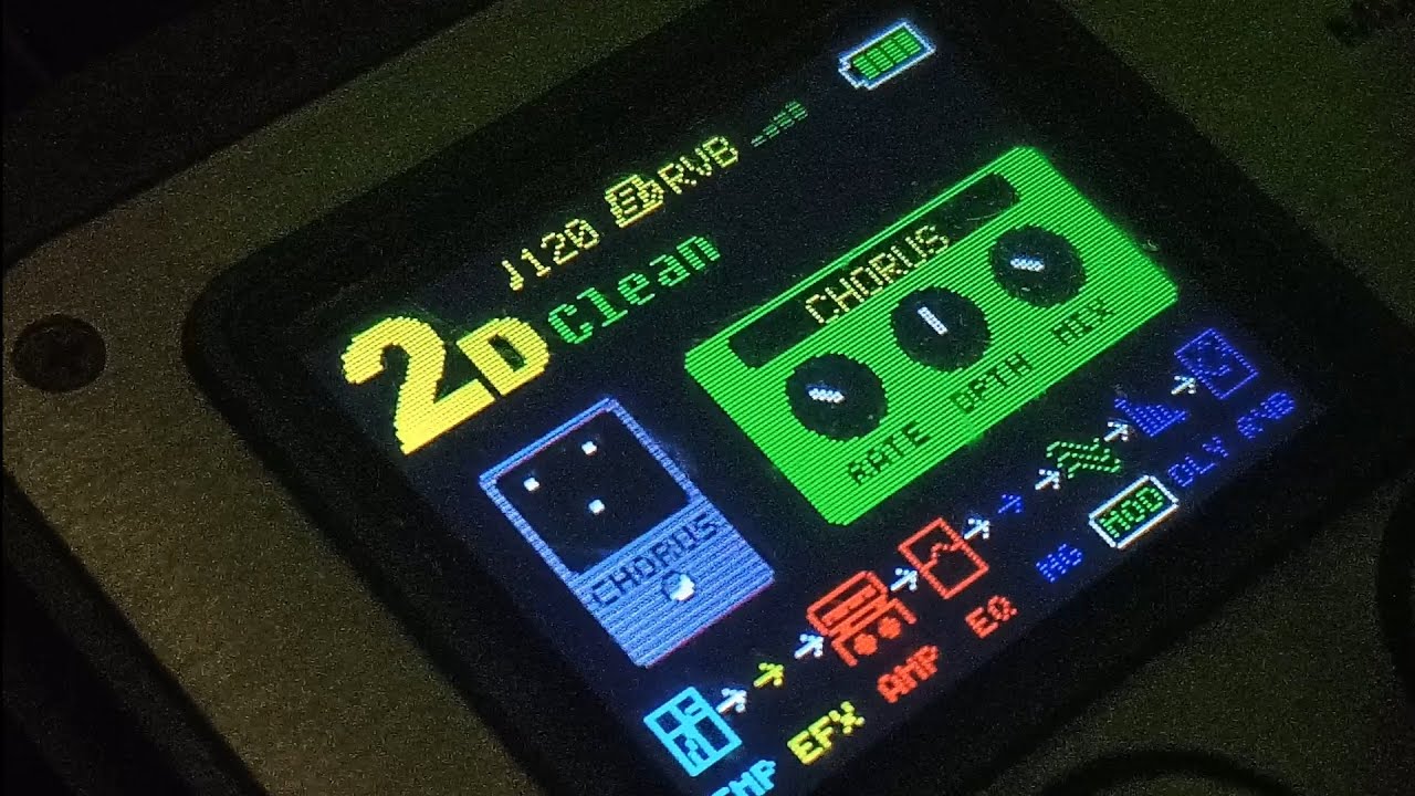 NUX MG100 patch | Clean n' Dirty tone
