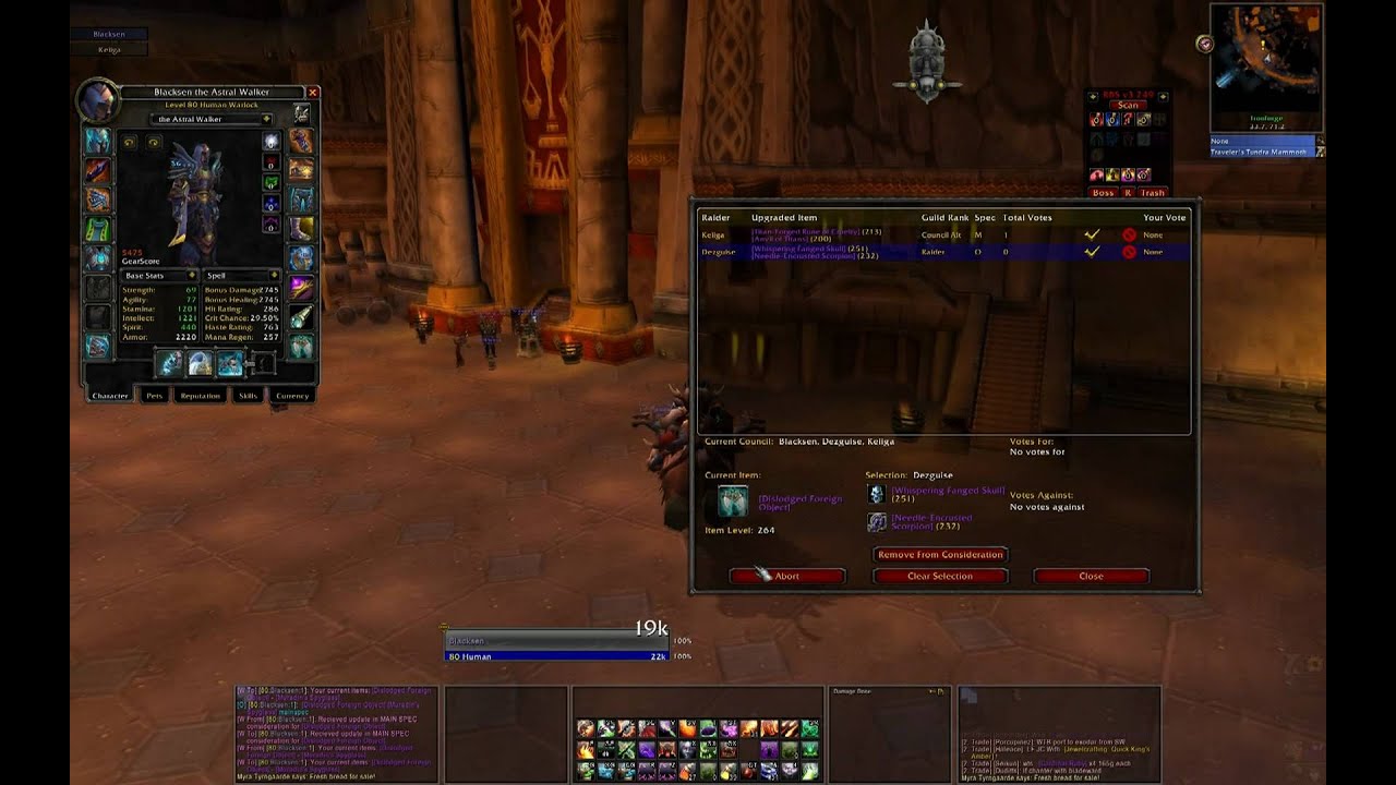 LootCouncil_Lite Tutorial Demo