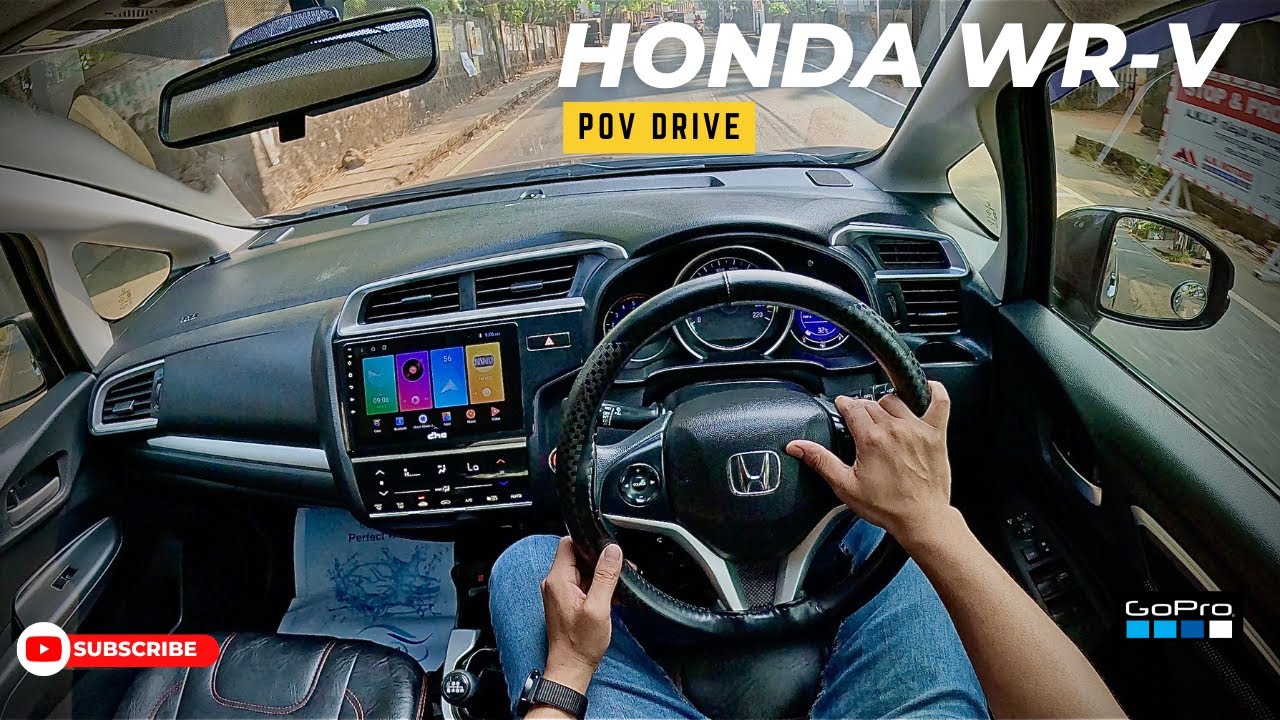Honda WR-V | POV Test Drive | Diesel Manual | Narrow road drive | Kerala road | Part - 2 | Jonnxoo