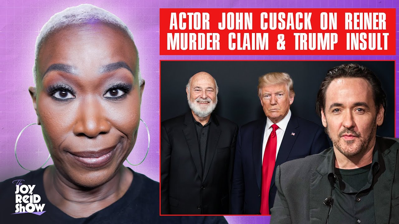 Джон Кьюсак вспоминает Роба Райнера и высмеивает Трампа | Шоу Джой Рид