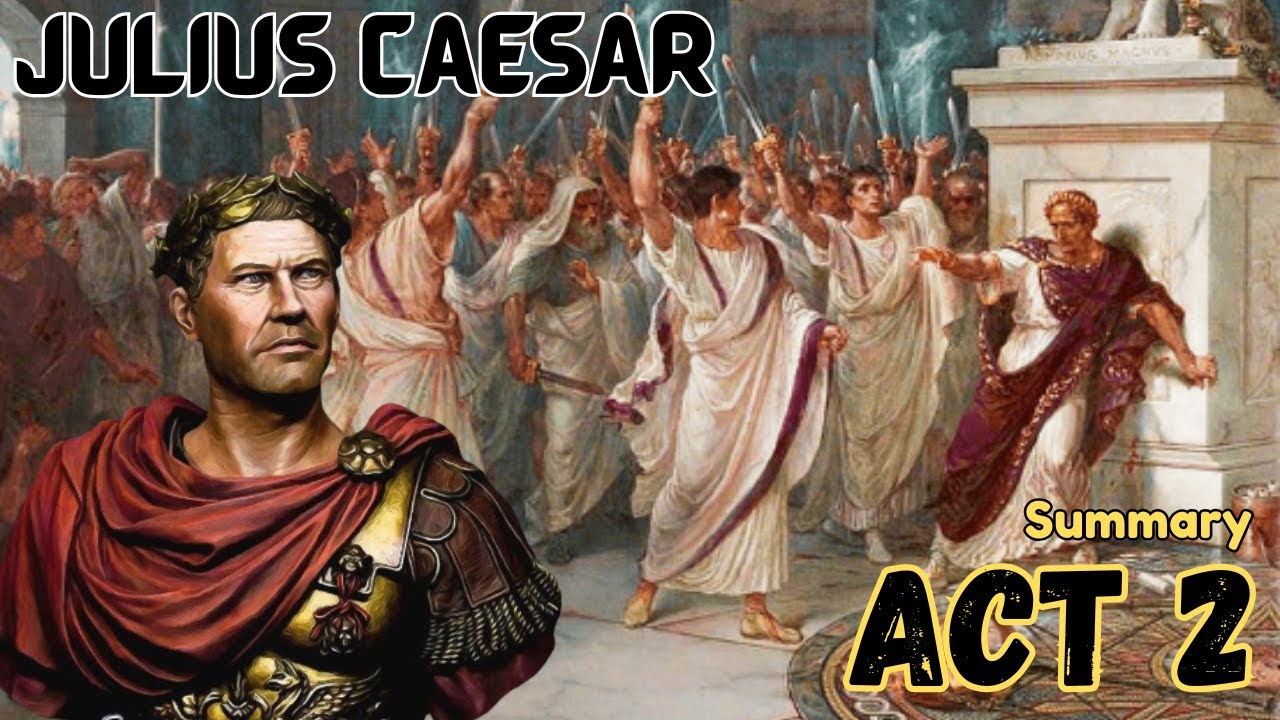 Julius Caesar Act 2 | Summary Act 2 Julius Caesar | @sirtarunrupani