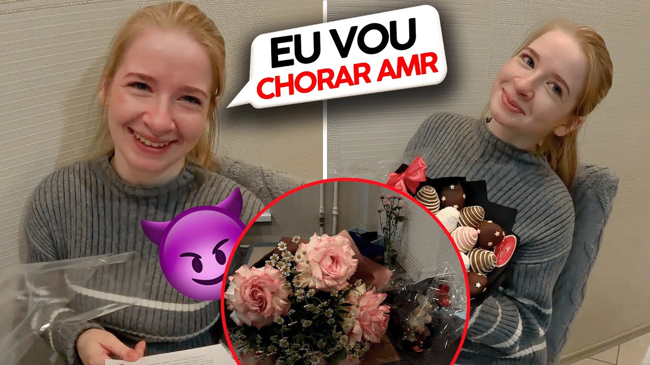 FIZ UMA SURPRESA PRA MINHA NAMORADA RUSSA QUE DEIXOU ELA SEM FÔLEGO 👿