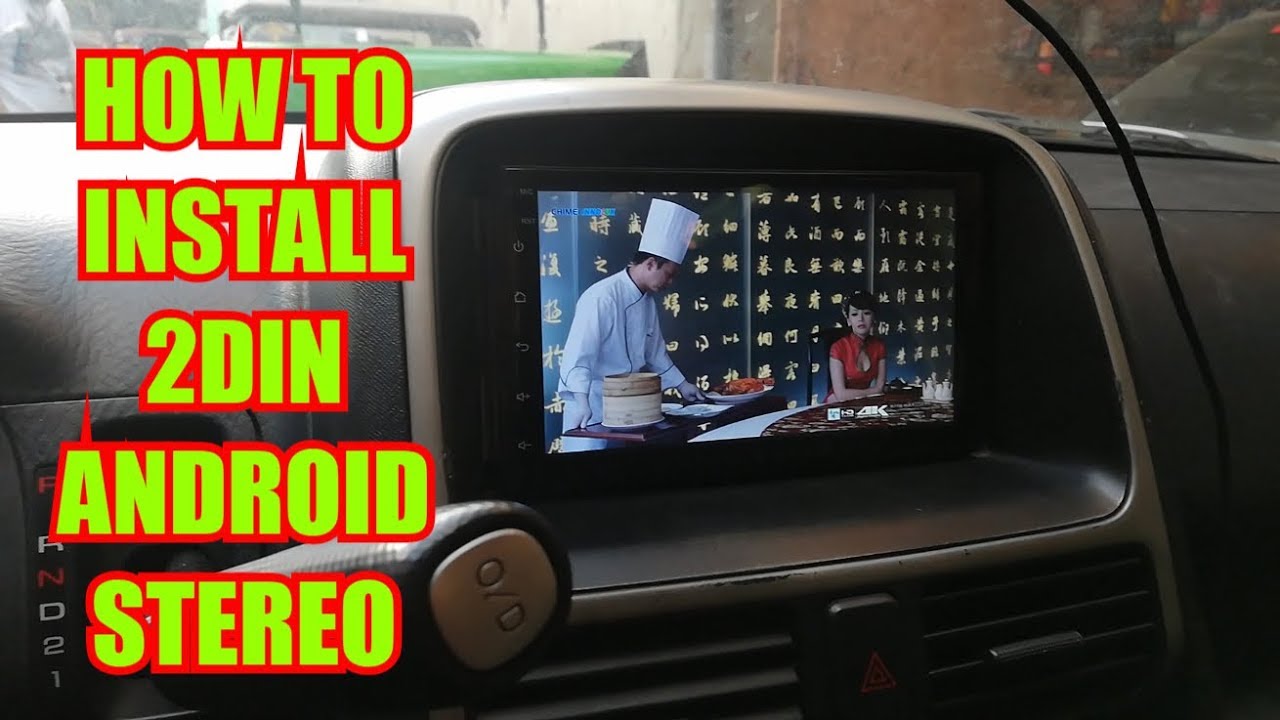 HOW TO INSTALL  2DIN ANDROID CAR STEREO ON HONDA CRV