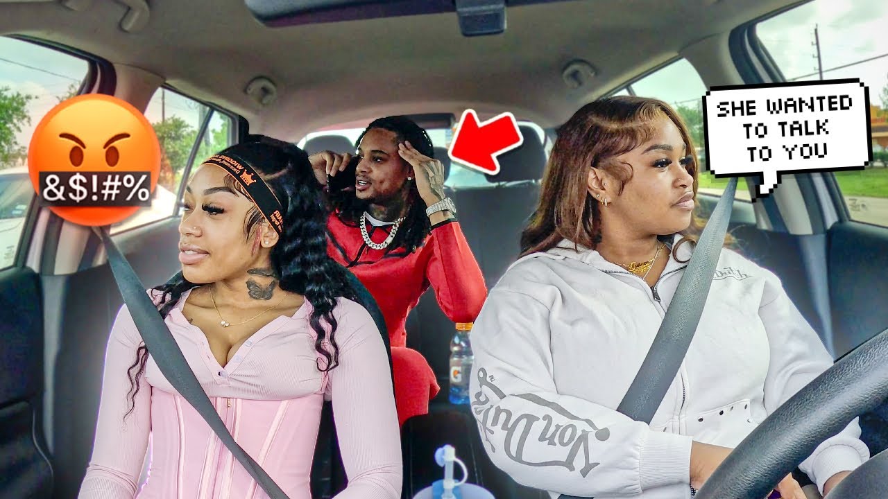 JALECE HOOKED ME UP WITH ONE OF HER FRIENDS INFRONT OF CARENA *Crazy Reaction*