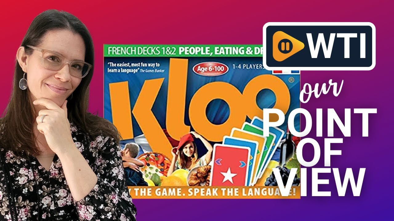 KLOO's Learn to Speak French Card Games | Our Point Of View