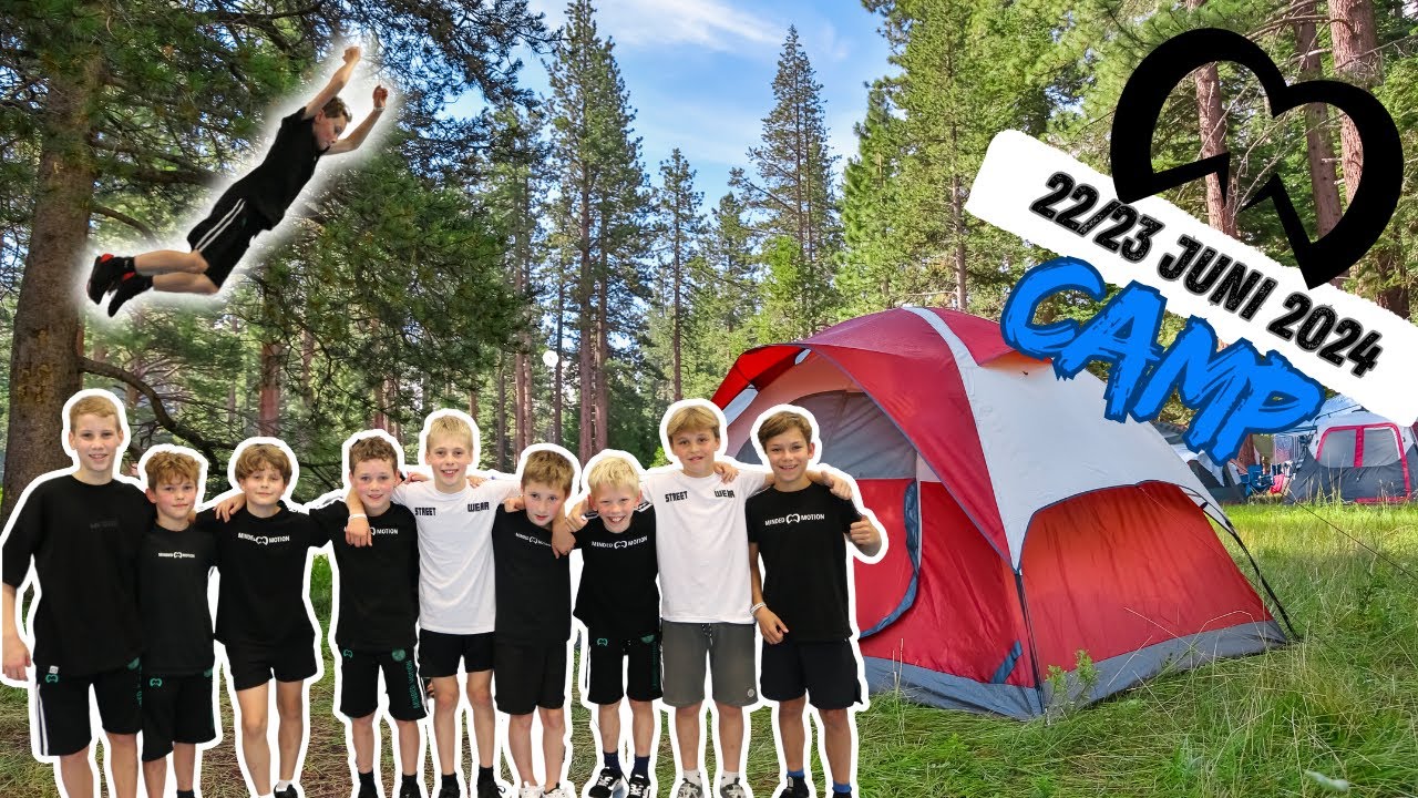 Minded Motion kamp 2024 - De Ultieme Freerunning Ervaring