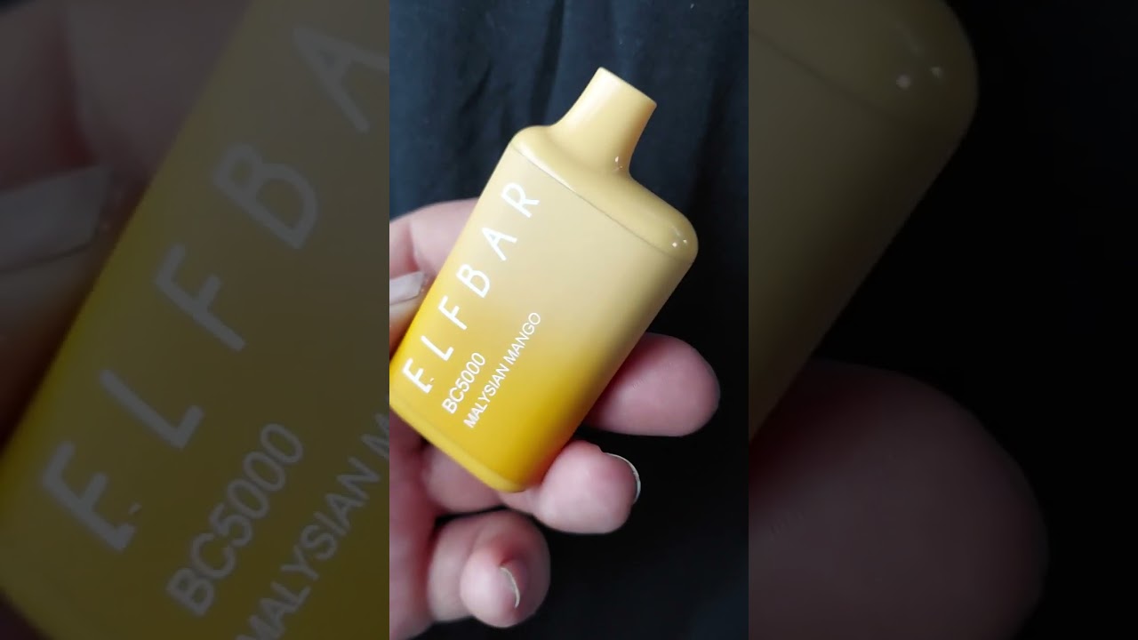 Elf  Bar BC5000 Malaysian Mango 🥭. Flavor Talk