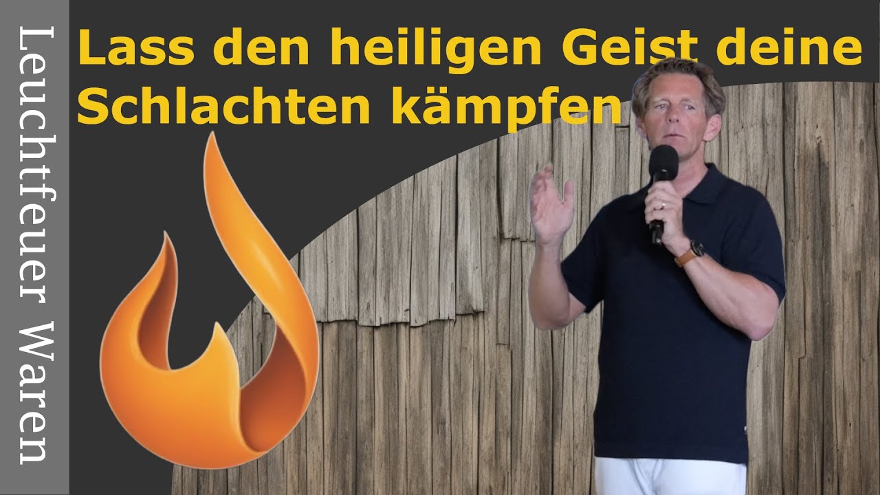 La&szlig; den Heiligen Geist Deine Schlachten k&auml;mpfen - Michael Schott  -  Leuchtfeuer Waren