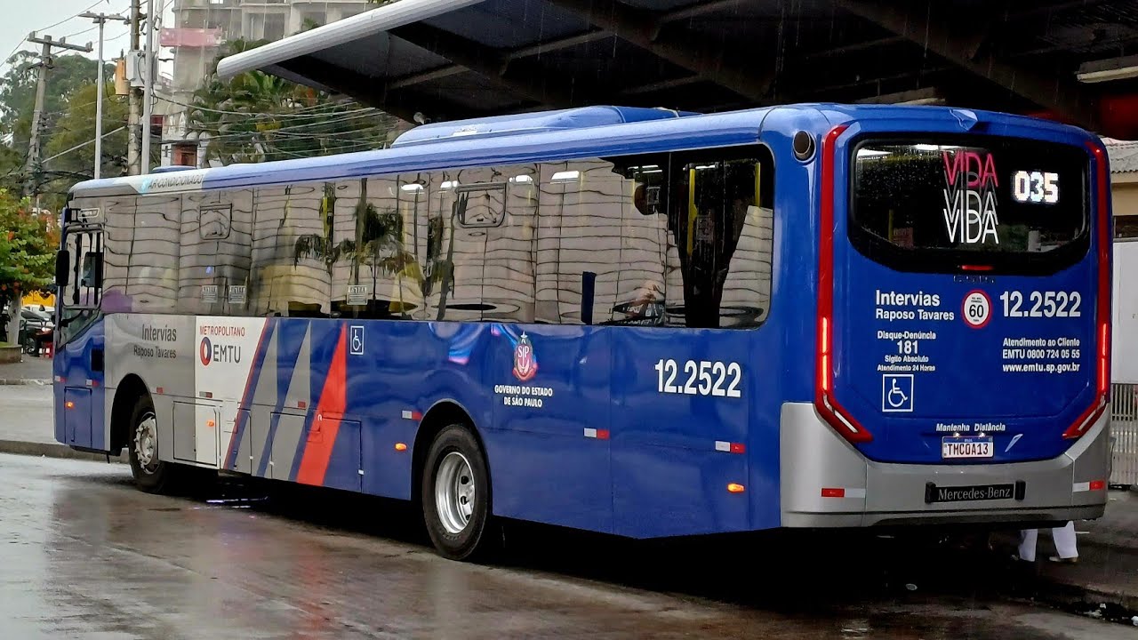 Terminal Butantã - Movimentação de ônibus