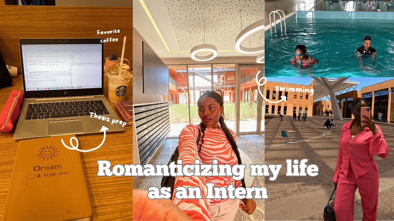 Days in my life as a Masters Intern 📚| UM6P Benguérir🇲🇦 | Masters Thesis prep | swimming classes etc