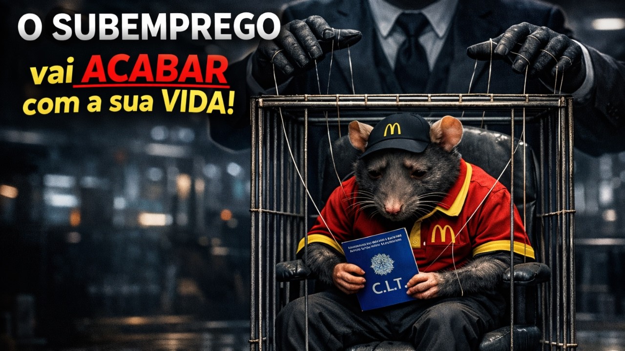 O SUBEMPREGO pode DESTRUIR sua VIDA e vou te mostrar como sair dessa armadilha já..