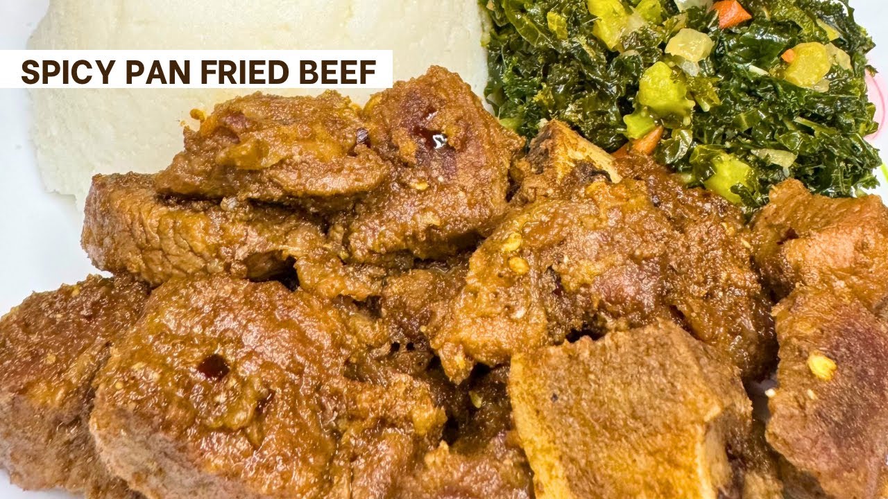 🇸🇸🇸🇩 Sheiyah | Spicy Pan Fried Beef