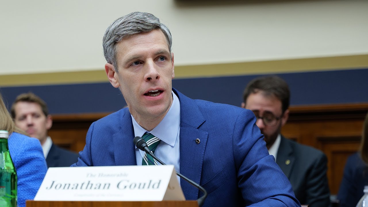Comptroller Gould Testifies on Agency Activities