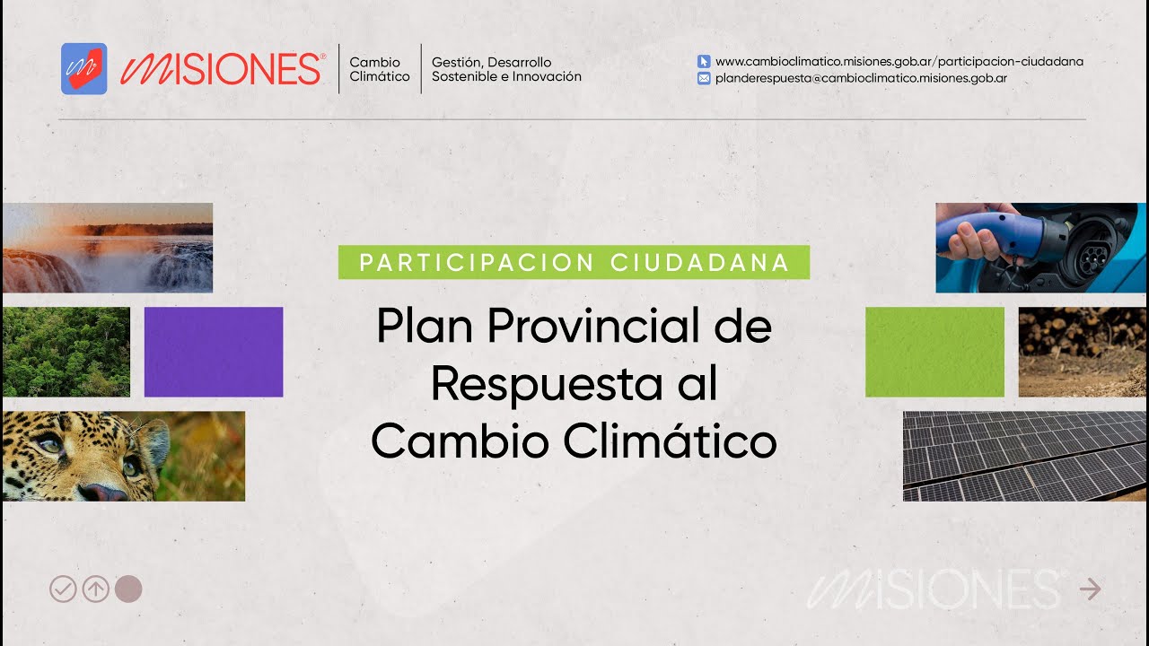 Participación Ciudadana para el Plan Provincial de Respuesta al Cambio Climático | Zona Norte