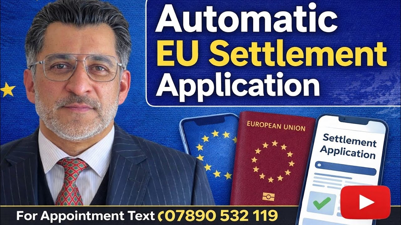 Automatic EU Settlement Application | Immigration with Tariq Latest update 2026