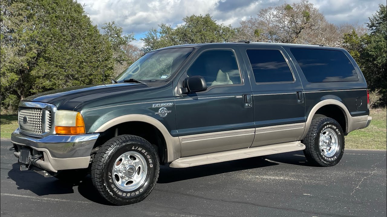 2001 Ford Excursion 4x4 - Limited - 7.3L Powerstroke Turbo Diesel - FOR SALE