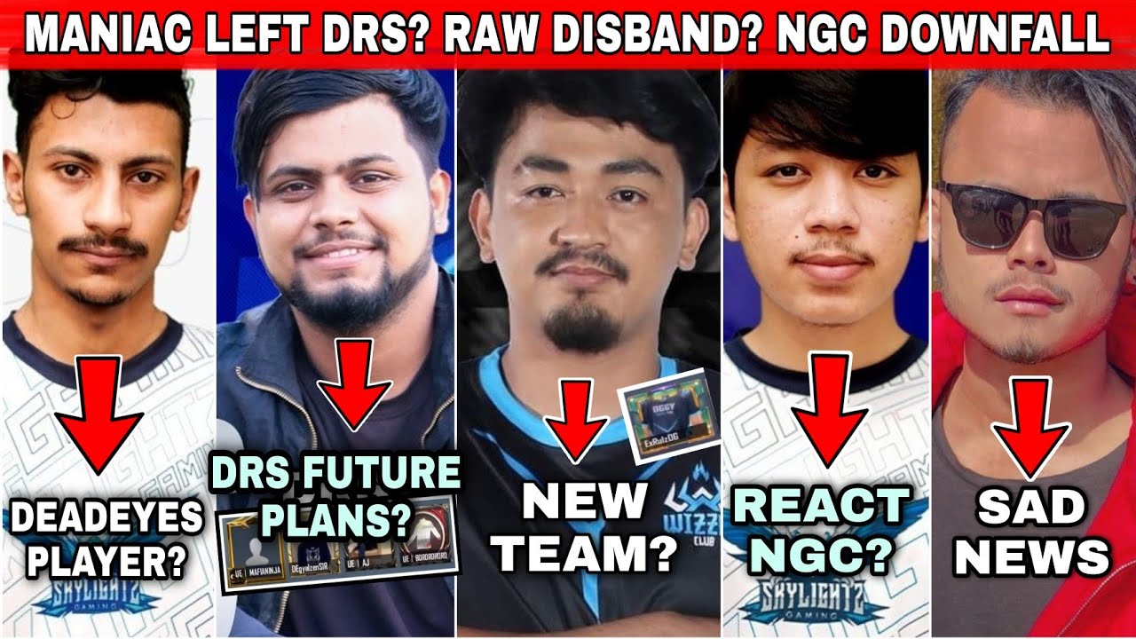 Maniac Left DRS?- LEON Reacts! RAW Disband? Rulz New Team -Ex/DRS? Charii Joining DE? PMGC Updates?