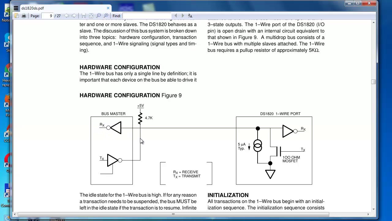 лекция 352 Реализация 1wire интерфейса на Atmega8