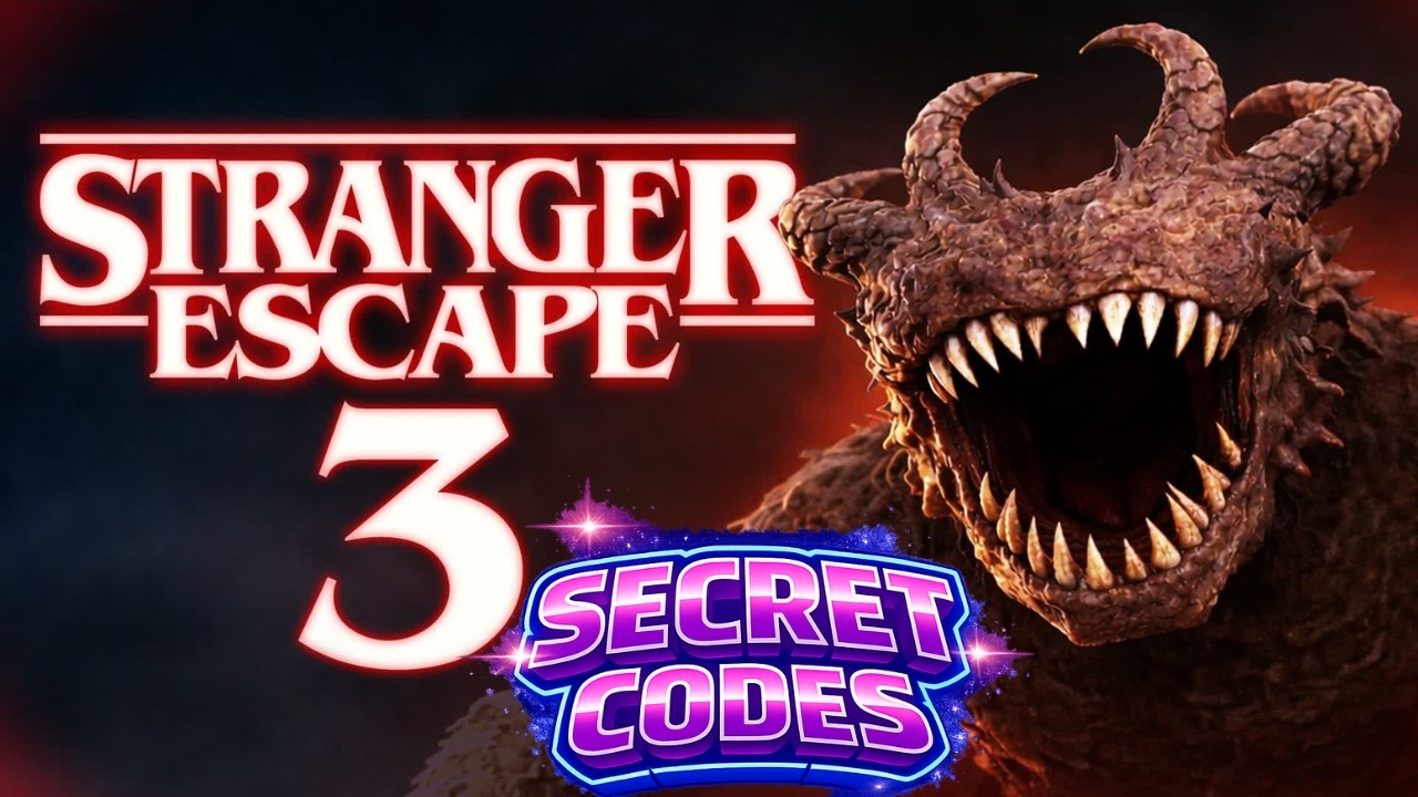 All Secret Codes STRANGER THINGS ESCAPE 3 [ROGUELIKE]