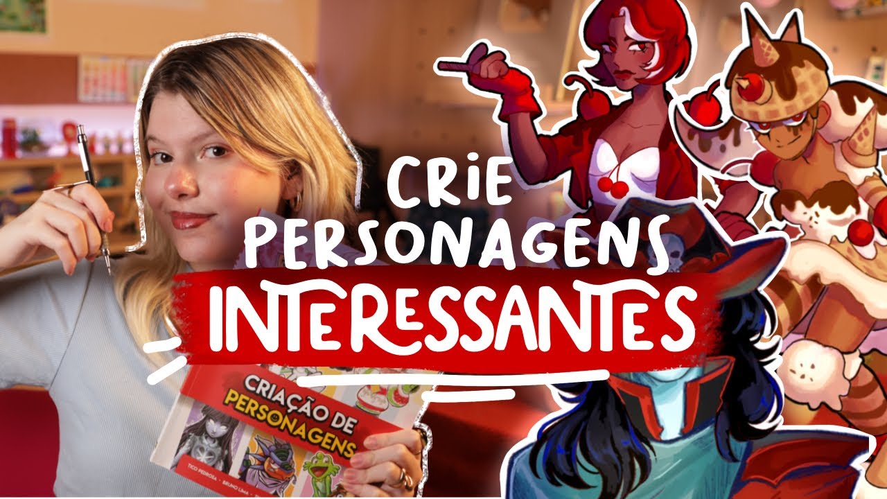 COMO CRIAR SEUS PR&Oacute;PRIOS PERSONAGENS | Vick Arts