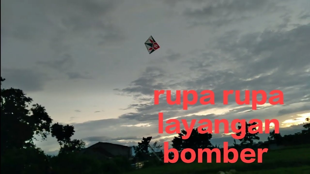 Full penerbangan layangan bomber 