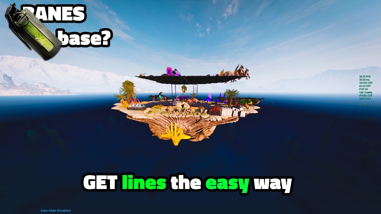 HOW to get the best lines on ark small tribes