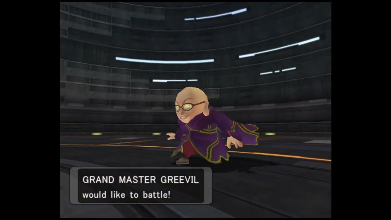Pok&eacute;mon XD Gale of Darkness &ndash; 0 xp : Finale &ndash; Greevil (Non-Shadow team)