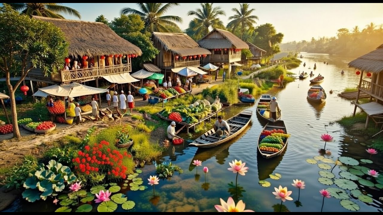 “Pause for one minute to experience rural life in Vietnam in the days leading up to Tet ”