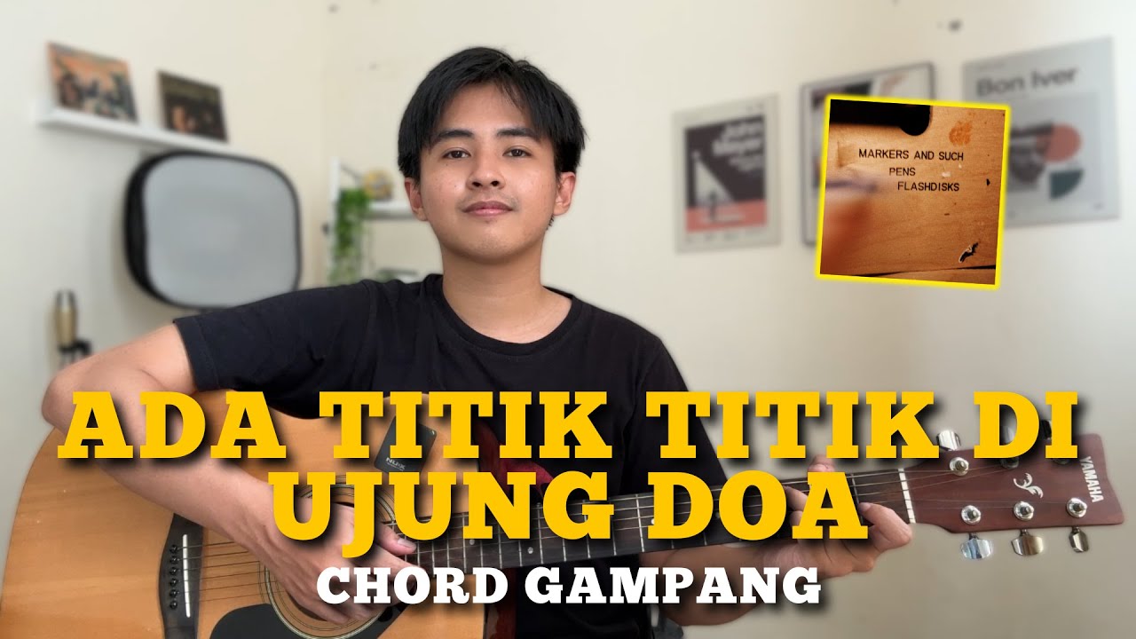 CHORD SIMPLE GAMPANG (Ada Titik Titik Di Ujung Doa - Sal Priadi) (Tutorial Gitar) VIRAL TIKTOK!