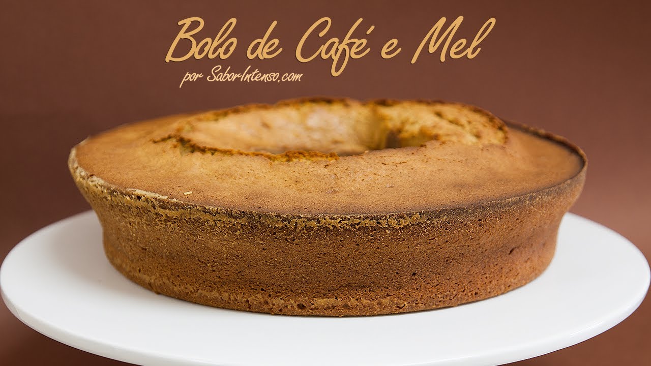 Bolo de Caf&eacute; e Mel