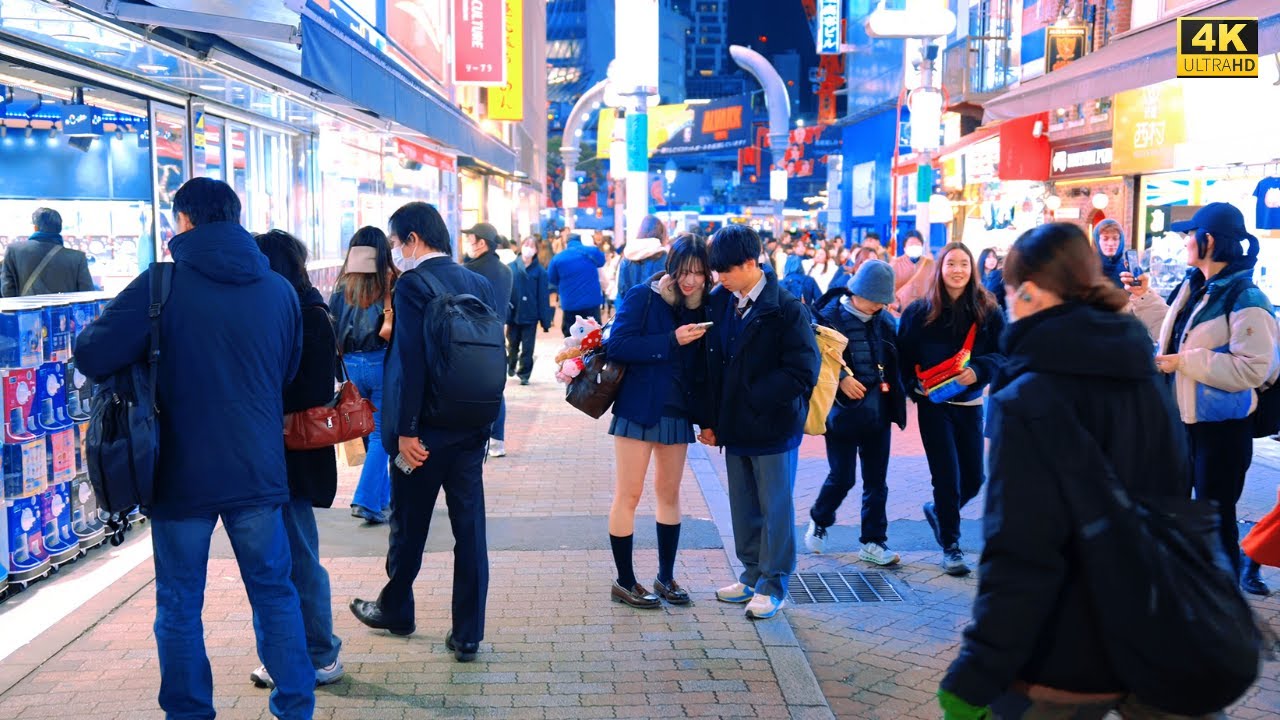 4K HDR Japan travel 2026 | Walk in Shibuya (渋谷) Tokyo Japan | City ambience Nature for relaxing