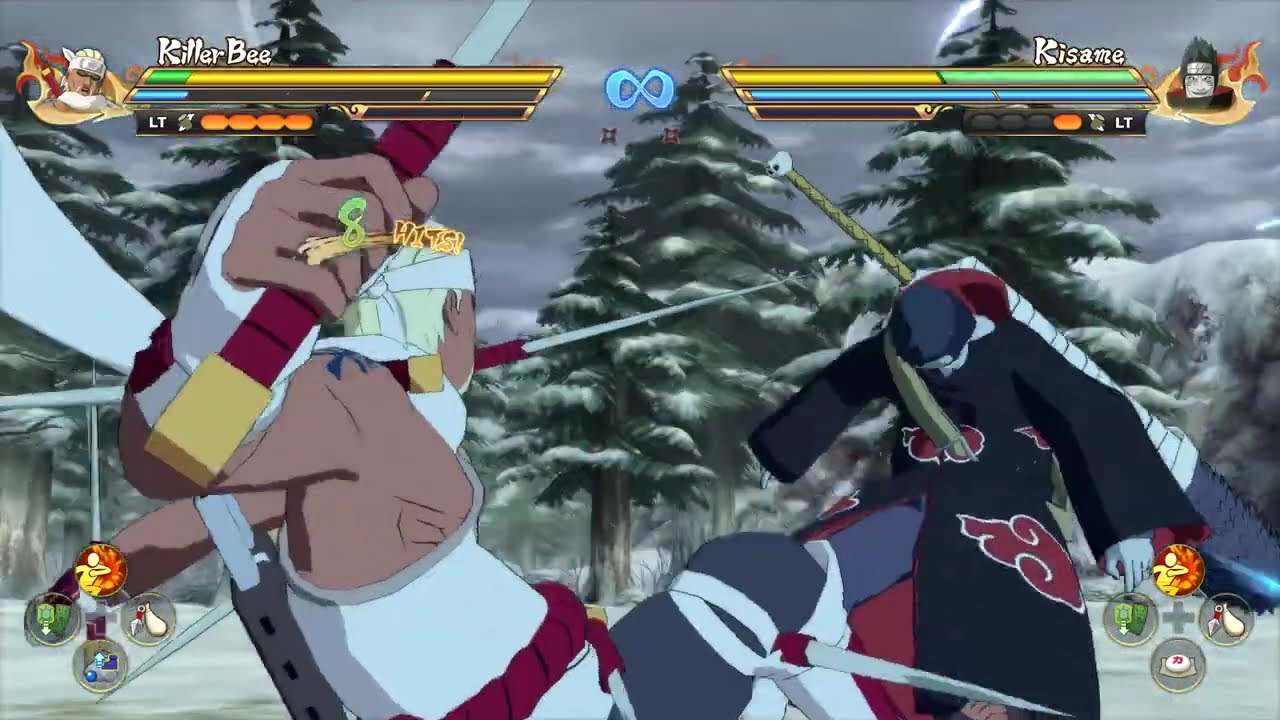 Killer Bee vs Kisame - Naruto X Boruto Ultimate Ninja Storm Connections