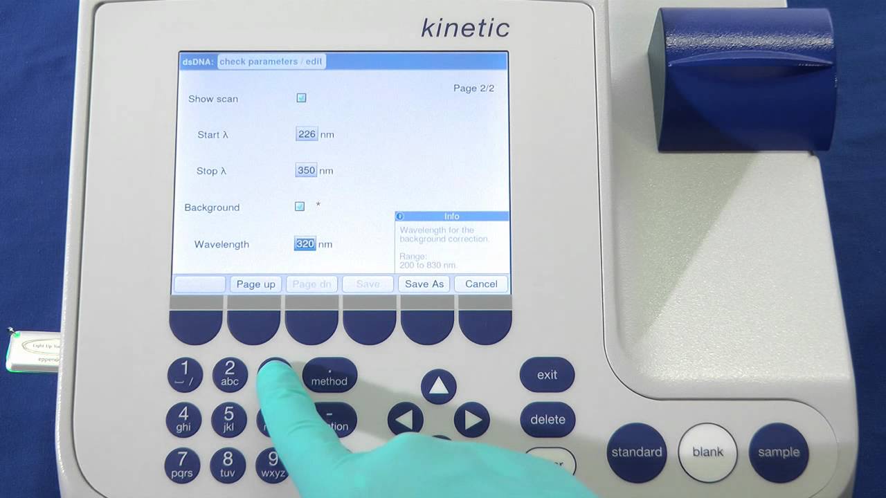 DNA concentration detection and evaluation with the Eppendorf BioSpectrometer®